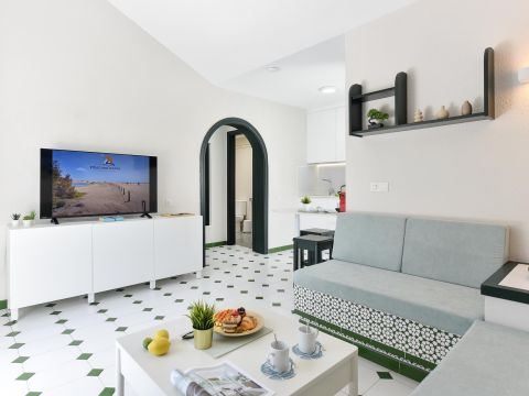 Campo Golf 26: Bungalow Moderno en Maspalomas | VillaGranCanaria Salón