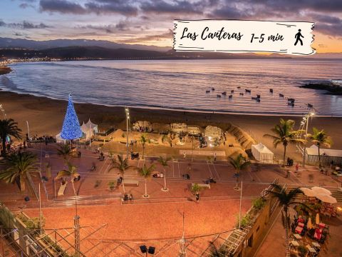 Ferienwohnung Canteras Nautilus 8D | Las Canteras | VillaGranCanaria Playa