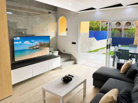 Dúplex Meloneras Bahia HH33 | VillaGranCanaria Salón