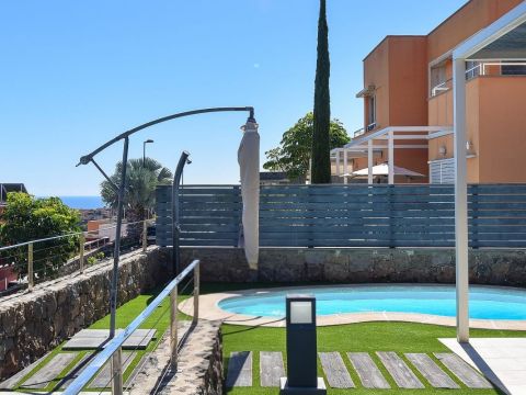 Vista Golf 5 with pool in Salobre Golf | VillaGranCanaria Armario