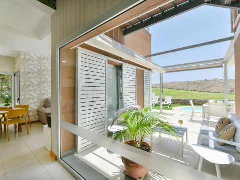 Vista Golf 10 mit Pool in Salobre Golf | VillaGranCanaria Salón