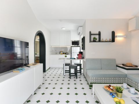 Campo Golf 26: Bungalow Moderno en Maspalomas | VillaGranCanaria Salón