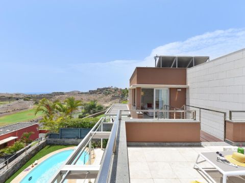 Vista Golf 10 mit Pool in Salobre Golf | VillaGranCanaria Vistas