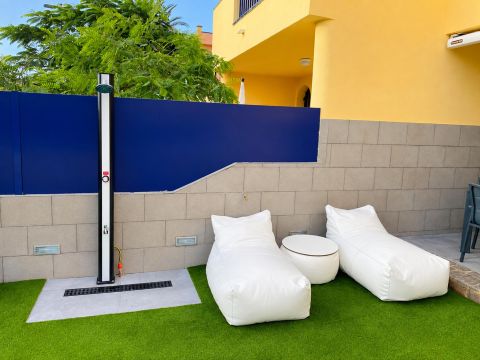 Dúplex Meloneras Bahia HH33 | VillaGranCanaria Jardín