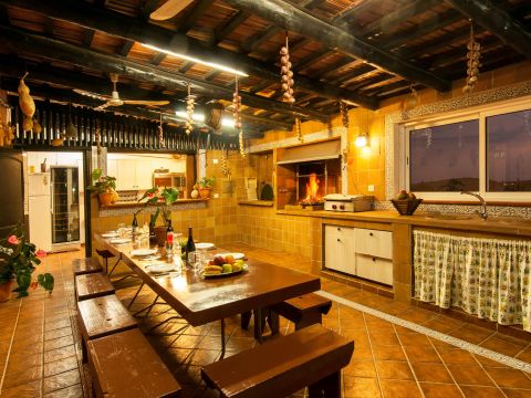 Country House Finca Salobre | VillaGranCanaria Comedor