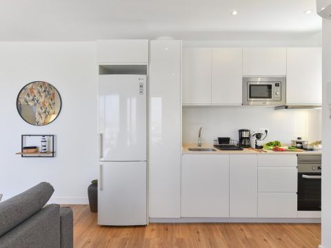 Ferienwohnung Arguineguín direkt am Meer | Marañuelas 308 Cocina