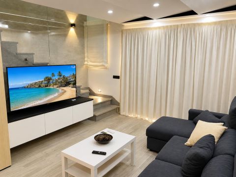 Dúplex Meloneras Bahia HH33 | VillaGranCanaria Salón