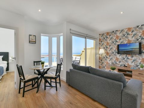 Ferienwohnung Arguineguín direkt am Meer | Marañuelas 308 Salón