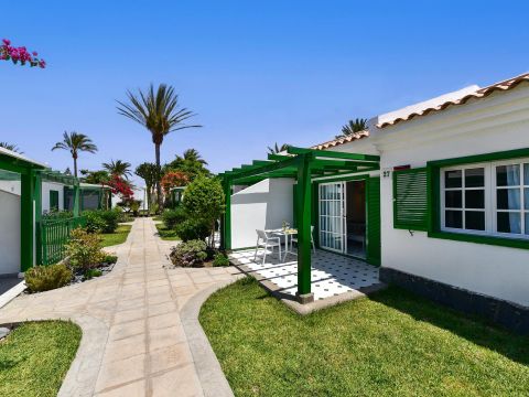Campo Golf 27: Bungalow Maspalomas | VillaGranCanaria Terraza