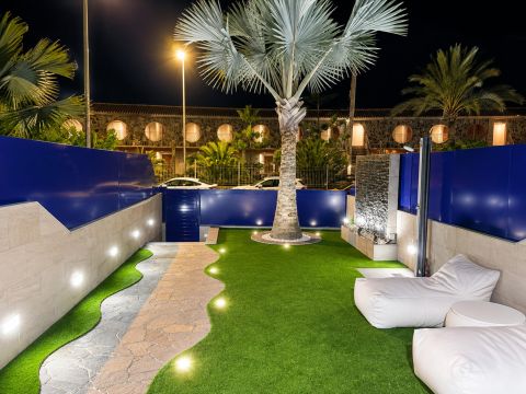 Dúplex Meloneras Bahia HH33 | VillaGranCanaria Jardín