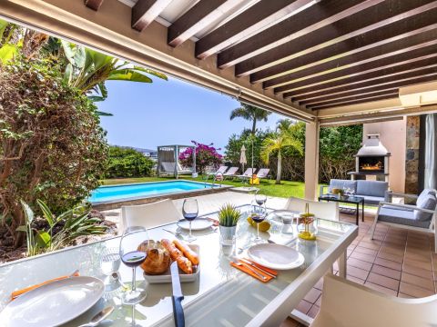 Las Terrazas 22 | Salobre Golf | VillaGranCanaria Terraza