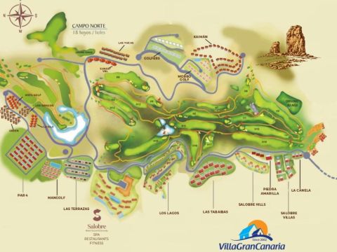 Villa Kaiman 34 | Salobre Golf Resort Plano