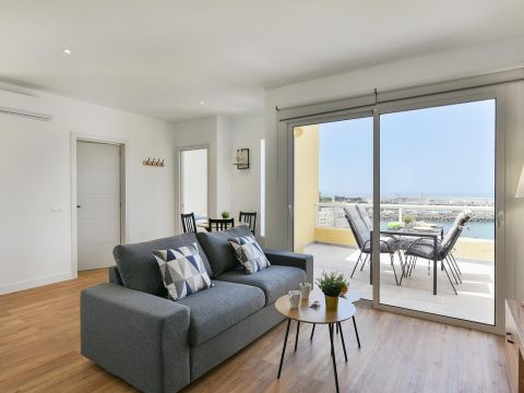 Ferienwohnung Arguineguín direkt am Meer | Marañuelas 308 Salón