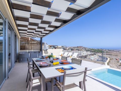 Villa Kaiman 34 | Salobre Golf Resort Terraza