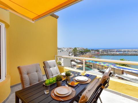 Ferienwohnung Arguineguín direkt am Meer | Marañuelas 308 Terraza