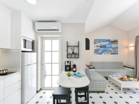 Campo Golf 26: Bungalow Moderno en Maspalomas | VillaGranCanaria Salón