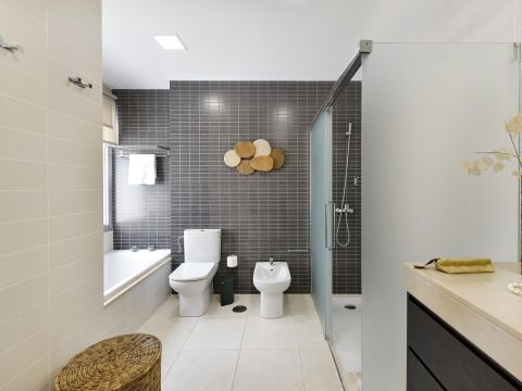 Villa Vista Golf 9 | Salobre Golf  | VillaGranCanaria Baño 1