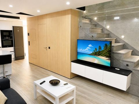Dúplex Meloneras Bahia HH33 | VillaGranCanaria Salón