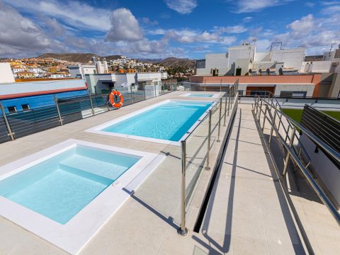 Estrella Occidente II |Arguineguin| VillaGranCanaria Piscina